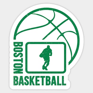 Boston Basketball 01 Sticker